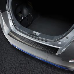 Lastskydd svart borstat stål till Nissan Leaf