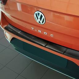 Lastskydd svart borstat stål till VW T-Roc