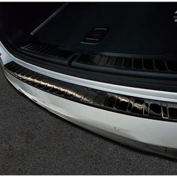 Black Brushed Steel Rear Bumper Protector BMW X3