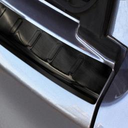 Takapuskurin suoja musta harjattu teräs Mitsubishi Outlander II