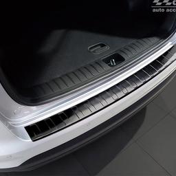 Black Brushed Steel Rear Bumper Protector Hyundai Tucson