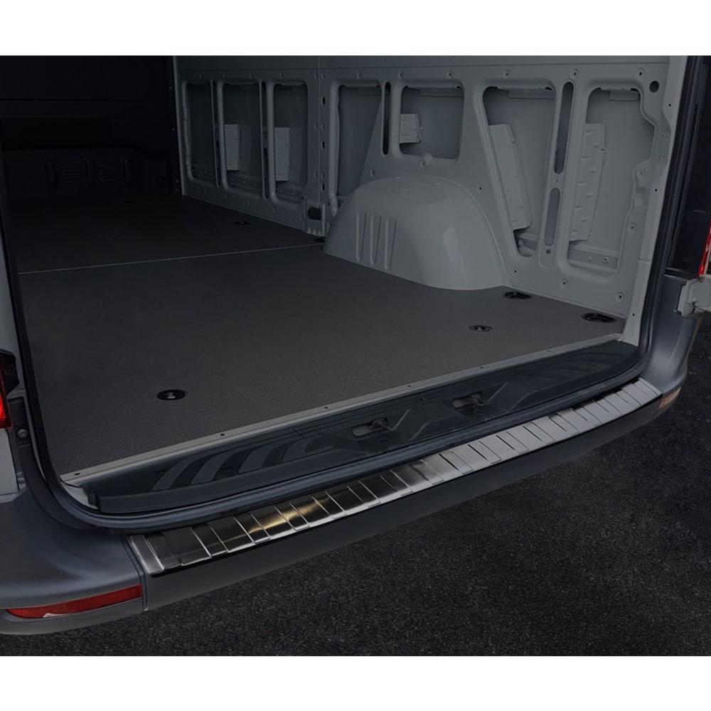 Brushed Steel Rear Bumper Protector Mercedes Sprinter