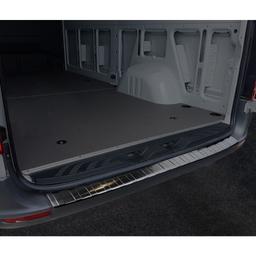 Brushed Steel Rear Bumper Protector Mercedes Sprinter