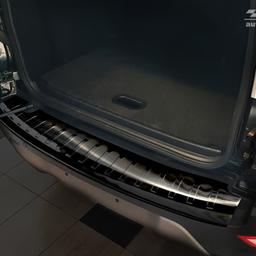 Lastebeskytter sort børstet stål Ford Ecosport
