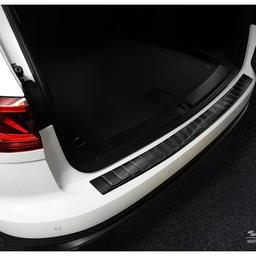 Lastskydd Svart borstat stål VW Touareg