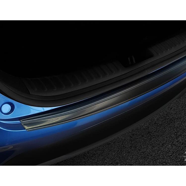 Black Brushed Steel Rear Bumper Protector Kia XCeed