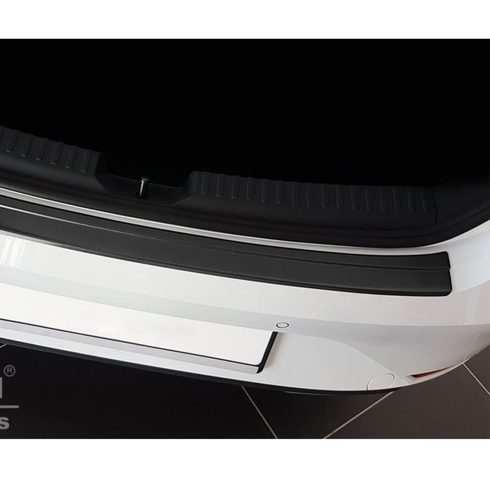 Black Brushed Steel Rear Bumper Protector Seat Leon 5Drs