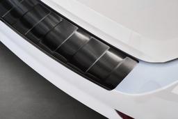 Black Brushed Steel Rear Bumper Protector Skoda Fabia Estate