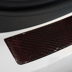 Lastskydd kolfiber med röda detaljer till BMW F36 4D