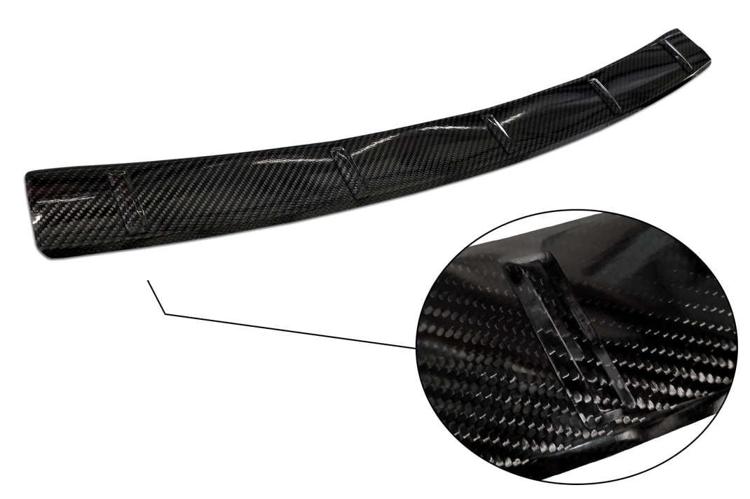 Rear bumper protector Ford Mustang VI coupe / GT FL