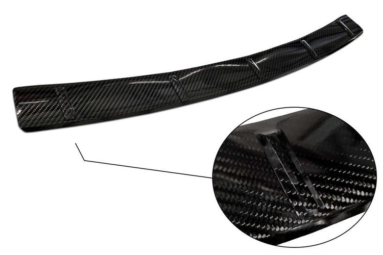 Rear bumper protector Ford Mustang VI coupe / GT FL