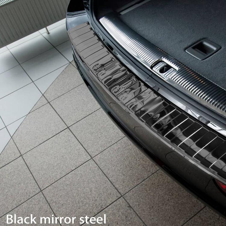 Takapuskurin suojapelti kiiltävän musta teräs Audi Q5