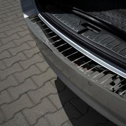 Lastskydd blanksvart stål till BMW F11 Touring
