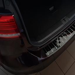 Lastskydd blanksvart stål till VW Passat B8