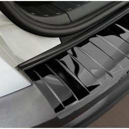 Lastebeskyttelse skinnende sort børstet stål Audi Q5