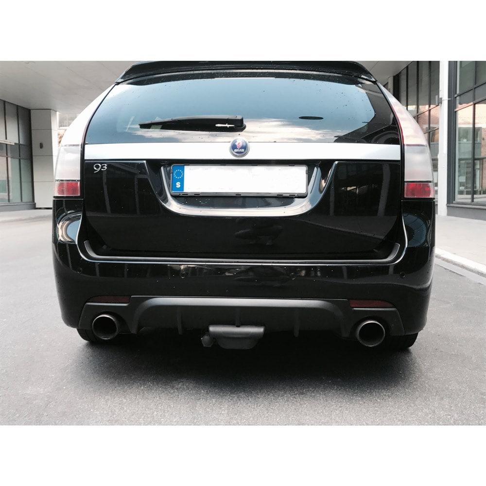 Saab 9-3 Aero look bakre nedre Spoiler