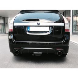 Saab 9-3 Aero look bakre nedre Spoiler