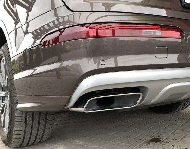 Side rear splitter Audi Q7