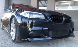 Blanksvart frontsplitter BMW 5-Serie M-Sport