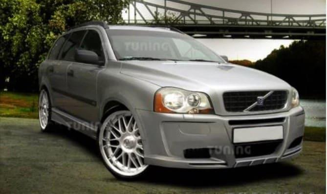 Umalt Foran Støtfanger for Volvo XC90