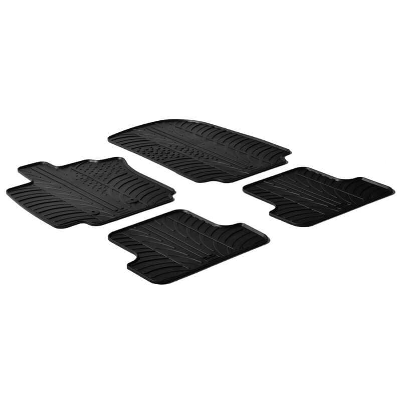 Rubber Floor Mats Renault Clio III