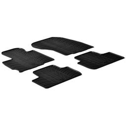 Rubber Floor Mats Mitsubishi ASX 2009-