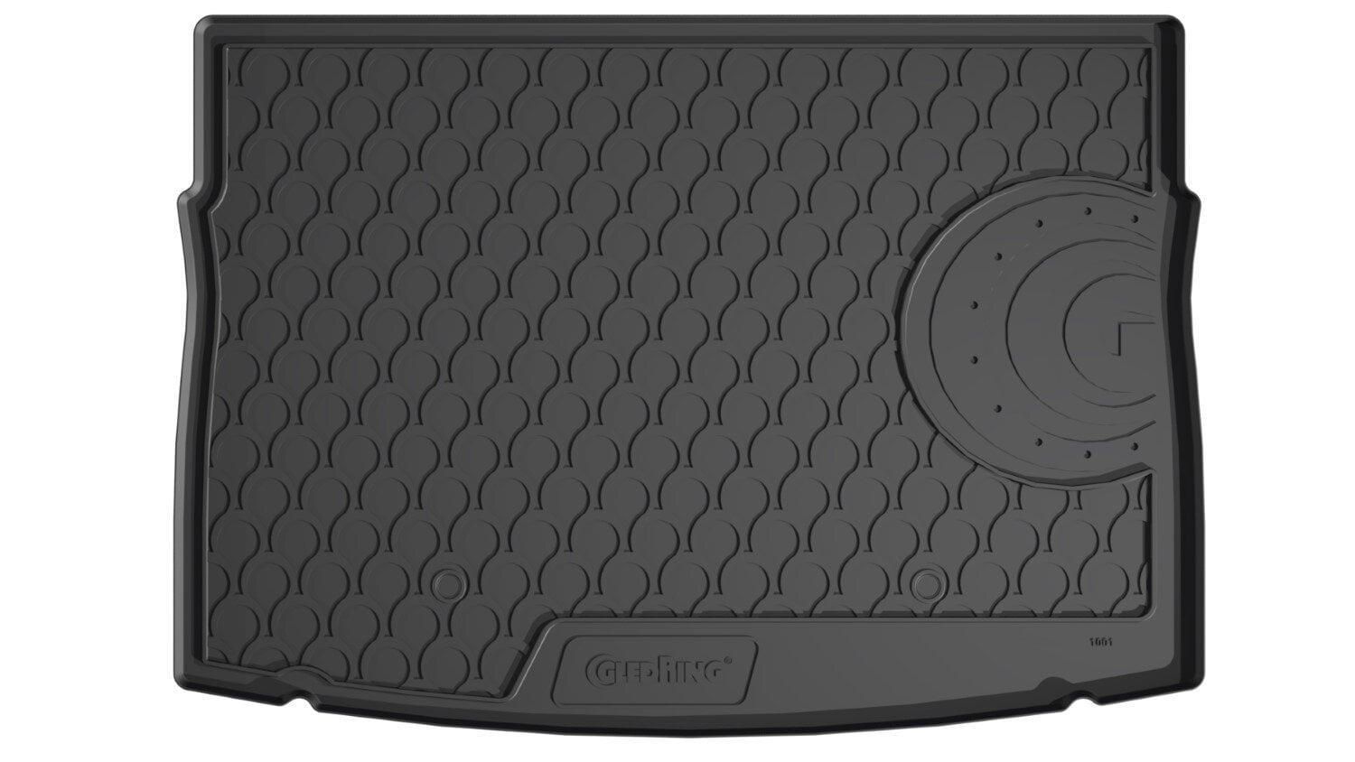 Bagagerumsmatta Gummi VW Golf VII Hatchback 3/5-dörrar inkl. e-Golf (Övre del av rörligt golv)