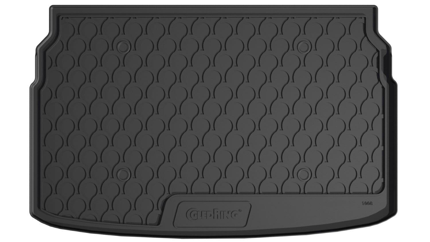 Bagagerumsmatta Gummi VW T-Cross (Nedre del av rörligt golv)