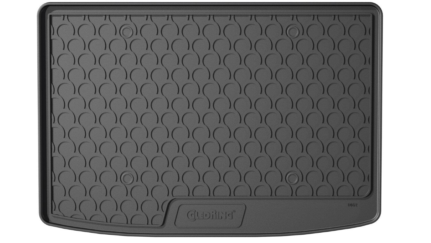 Bagagerumsmåtte Gummi Nissan Juke II (Øvre del af det flytbare gulv)