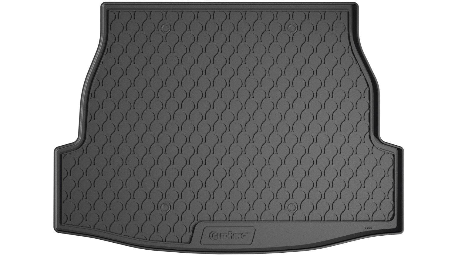 Bagagerumsmatta Gummi Toyota RAV4 V inkl. Hybrid (Övre del av rörligt golv & med reservhjul)