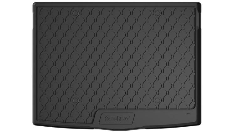 Bagagerumsmatta Gummi Ford Focus Hatchback (Övre bagageutrymme)