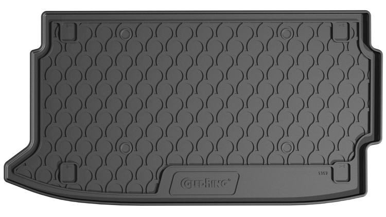 Bagagerumsmatta Gummi Hyundai i20 Hatchback (Övre del av rörligt golv)