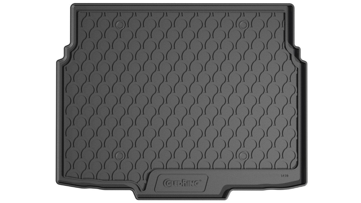 Bagagerumsmatta Gummi Opel Crossland X (Nedre bagageutrymme)