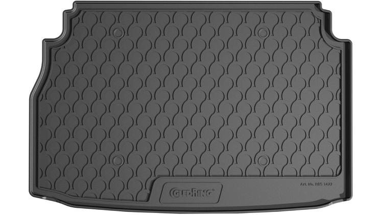 Bagagerumsmatta Gummi Opel Astra L Hatchback 5-dörrar (Övre del av rörligt golv)