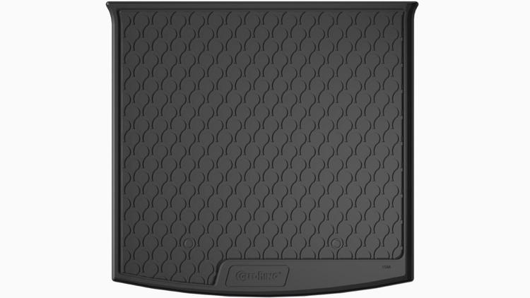 Bagagerumsmatta Gummi Skoda Kodiaq (5-sits) (Övre del av rörligt golv med reservdäck)