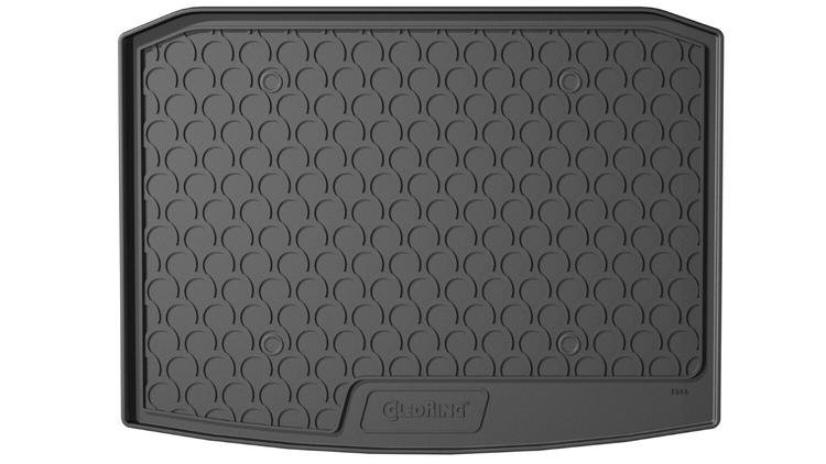 Bagagerumsmatta Gummi Skoda Karoq 4WD (Nedre botten)