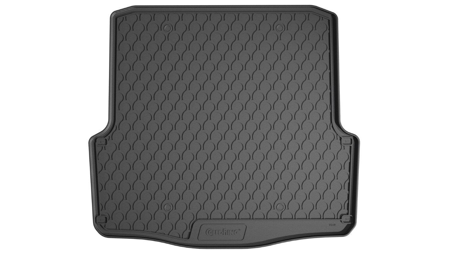 Bagagerumsmatta Gummi Skoda Octavia II Kombi (Nedre del av rörligt golv)