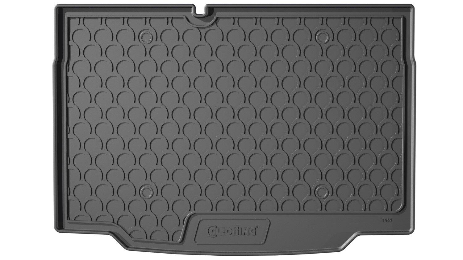 Bagagerumsmatta Gummi Renault Clio E Hatchback 5-dörrar (Nedre botten)