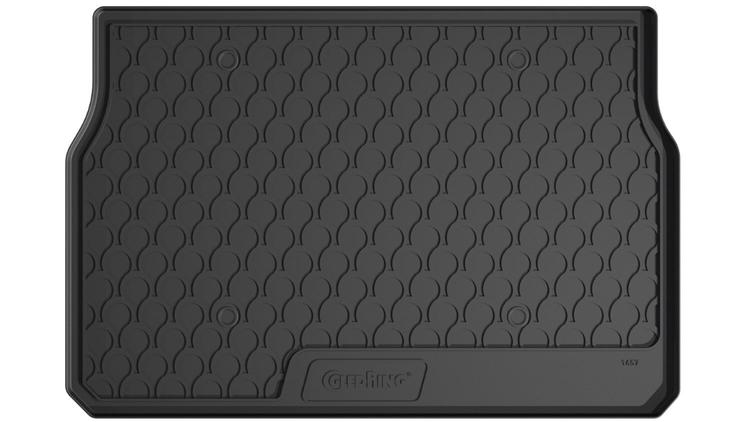 Bagagerumsmatta Gummi Peugeot 208 Hatchback 5-dörrar