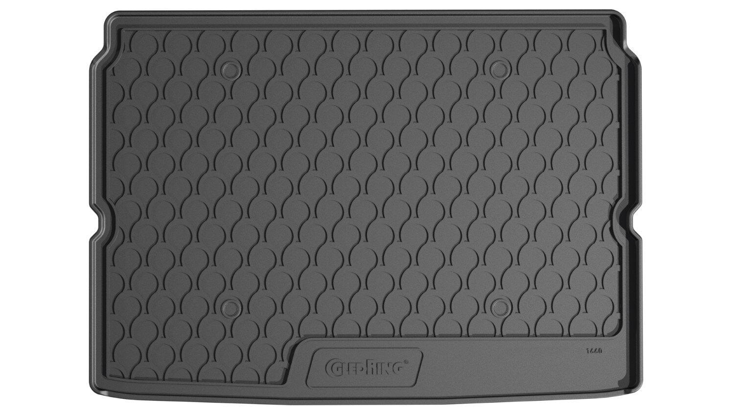 Bagagerumsmatta Gummi Peugeot 2008 II (Övre del av rörligt golv)