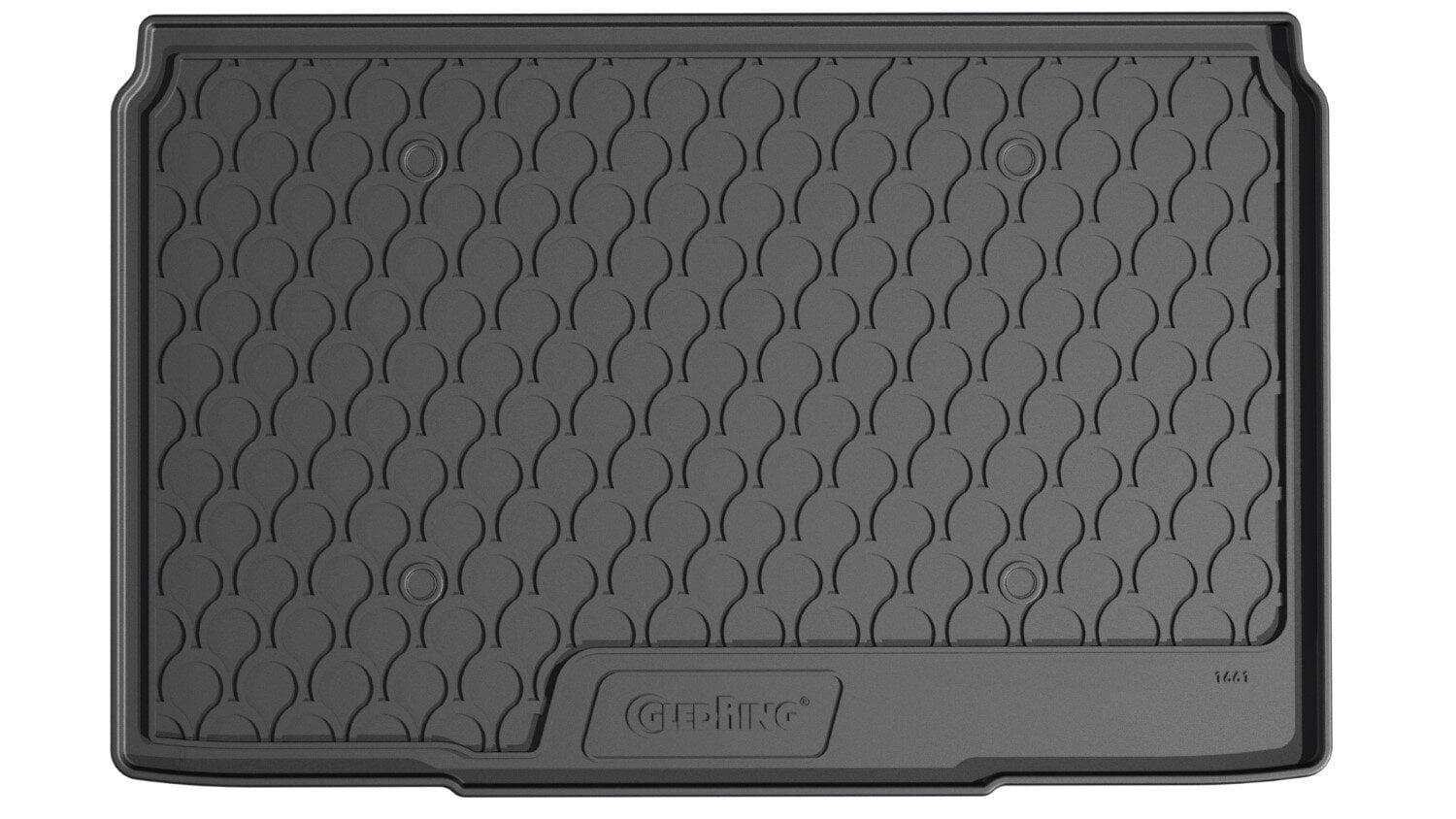 Bagasjeromsmatte Gummi Peugeot 208 II (ekskl. Electric)