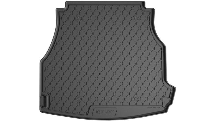 Bagagerumsmatta Gummi Mercedes C-Klass W206 Sedan (med bagagerumspaket inkl. nät på vänster sida)