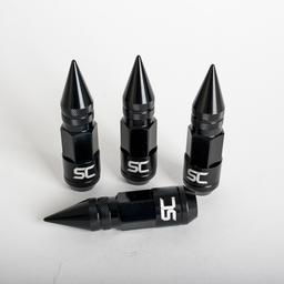 Complete kit with 20 pcs spike nuts
