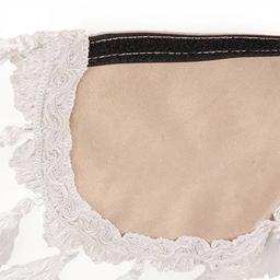 Gardin för vindruta Beige/vit