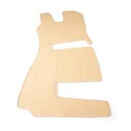 Motorklädsel Läderlook Beige