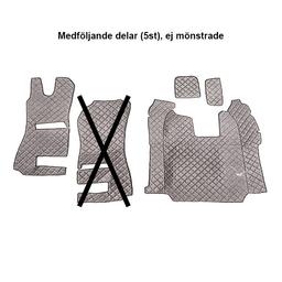 Motorklädsel Läderlook Beige