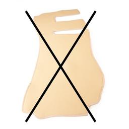 Motorklädsel Läderlook Beige