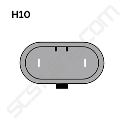 Lampor LED H10 Dimljus - Osram