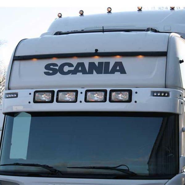 Aurinkolippa 280mm Joka sopii Scania