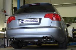 Pakoputkisto Audi A4 B7 Quattro